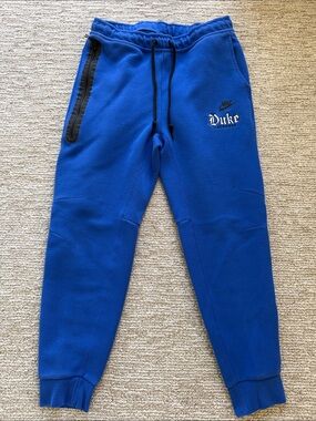 Duke Lacrosse Nike Sports Tech Fleece Pants Size L